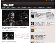 Tablet Screenshot of analogik.com